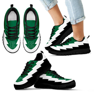 Pretty Eastern Michigan Eagles Sneakers Jagged Saws Creative Draw