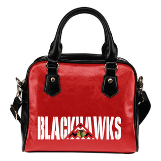 Chicago Blackhawks Mass Triangle Shoulder Handbags