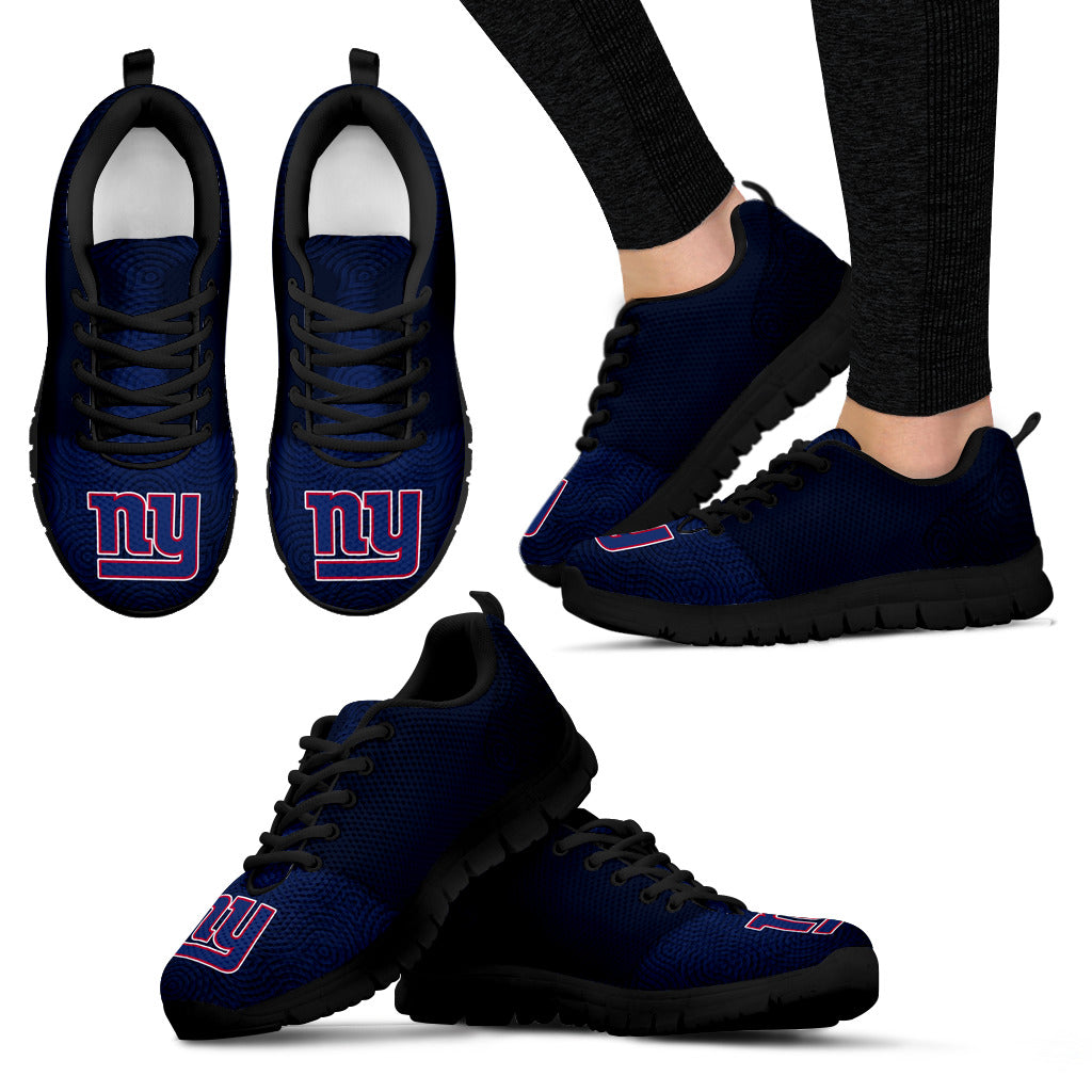 Seamless Line Magical Wave Beautiful New York Giants Sneakers