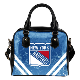 Couple Curves Light Good Logo New York Rangers Shoulder Handbags