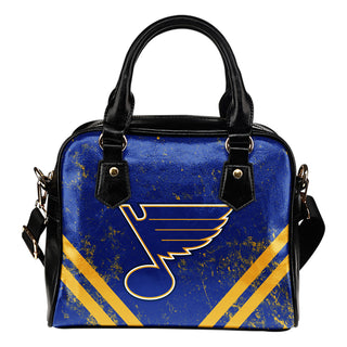 Couple Curves Light Good Logo St. Louis Blues Shoulder Handbags