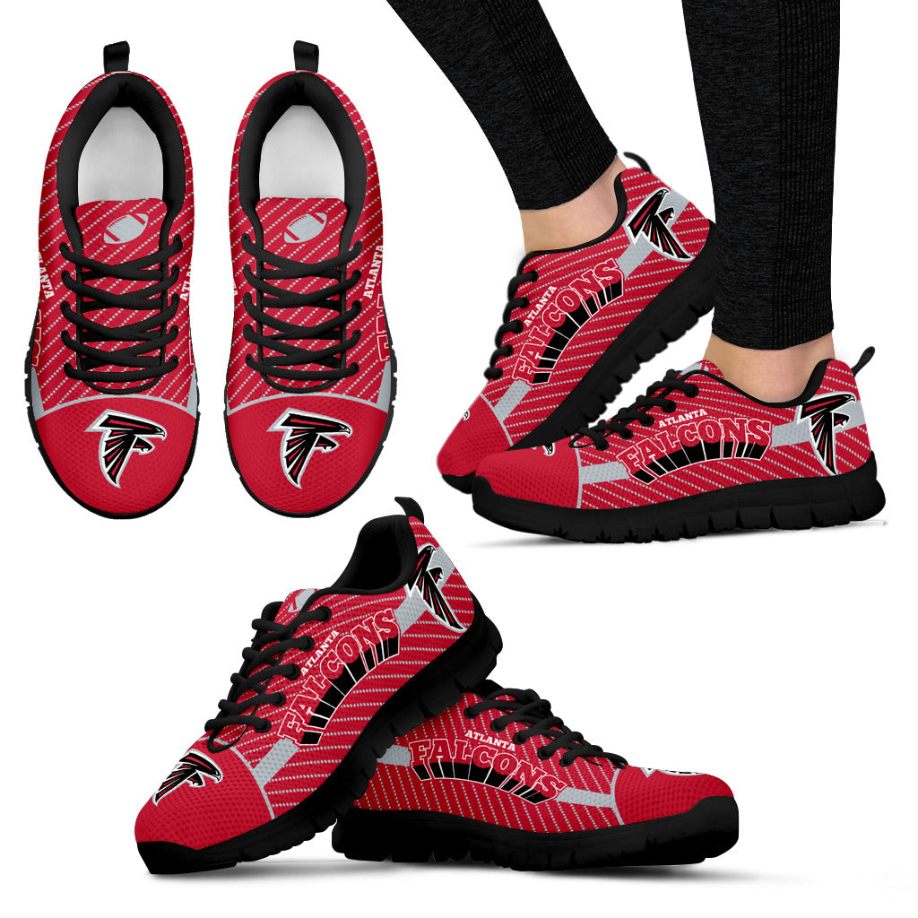 Lovely Stylish Fabulous Little Dots Atlanta Falcons Sneakers
