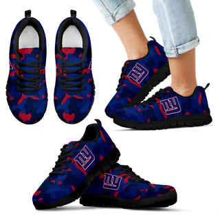 Military Background Energetic New York Giants Sneakers