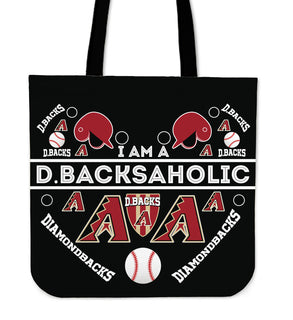 I Am A Diamondbacksaholic Arizona Diamondbacks Tote Bags