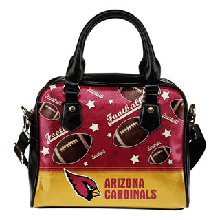 Personalized American Football Awesome Arizona Cardinals Shoulder Handbag