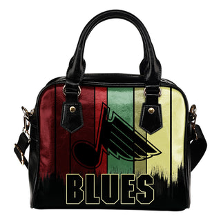 Vintage Silhouette St. Louis Blues Purse Shoulder Handbag