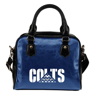Indianapolis Colts Mass Triangle Shoulder Handbags