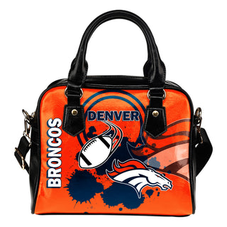 The Victory Denver Broncos Shoulder Handbags