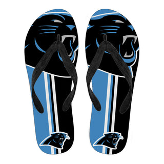 Carolina Panthers Fan Gift Two Main Colors Flip Flops