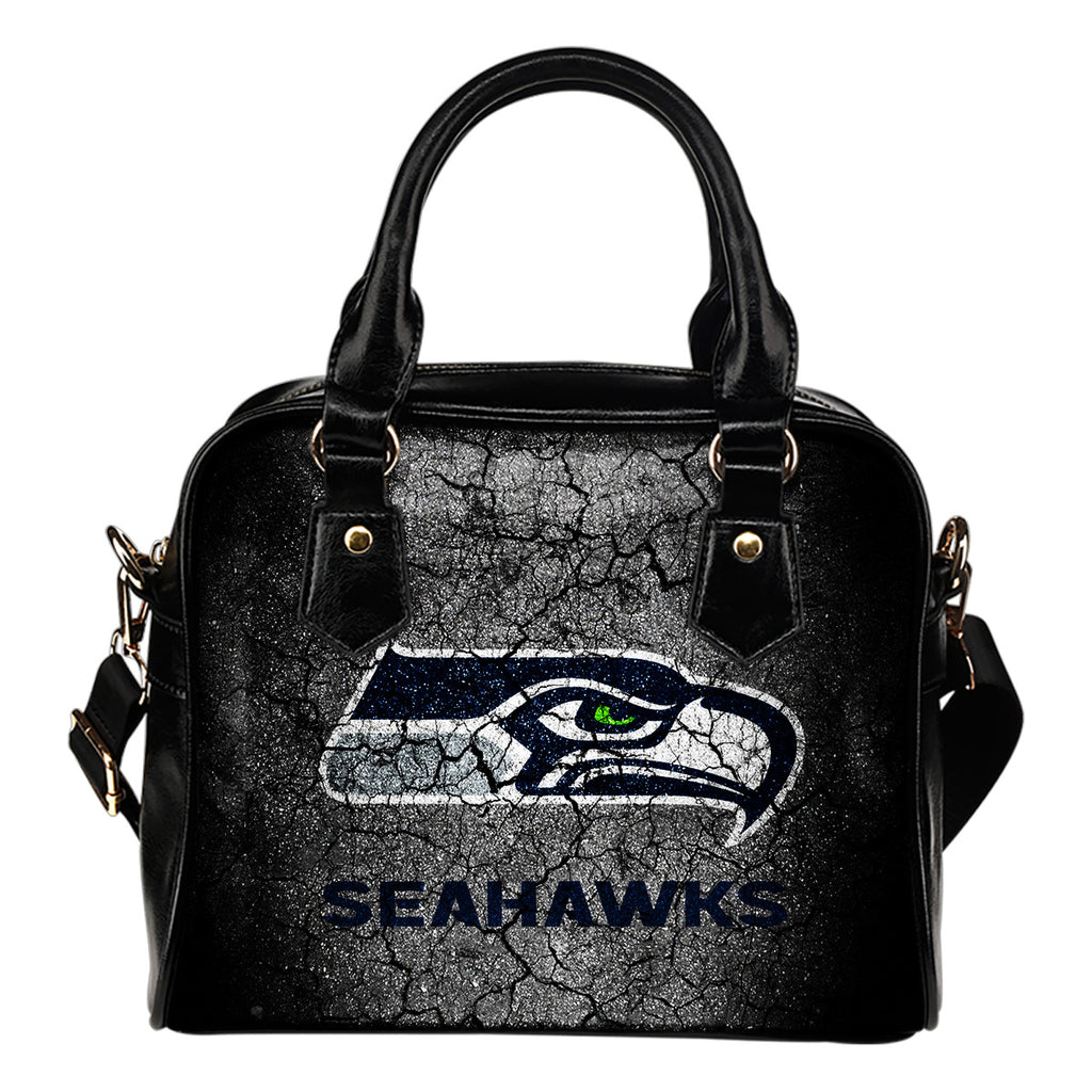 Wall Break Seattle Seahawks Shoulder Handbags Women Purse