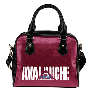 Colorado Avalanche Mass Triangle Shoulder Handbags
