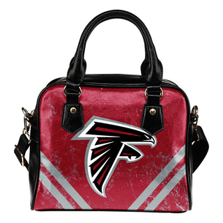 Couple Curves Light Good Logo Atlanta Falcons Shoulder Handbags