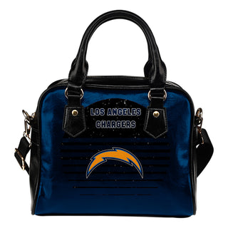 Back Fashion Round Charming Los Angeles Chargers Shoulder Handbags