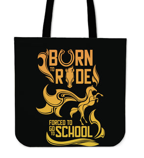 Born to ride Tote Bags