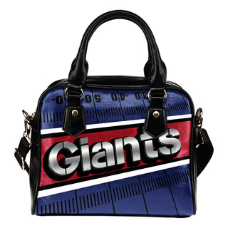 New York Giants Silver Name Colorful Shoulder Handbags