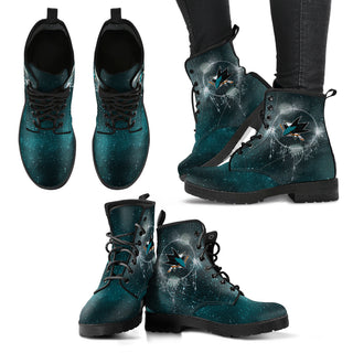 Secret Green Sun And Moon Dreamcatcher San Jose Sharks Boots