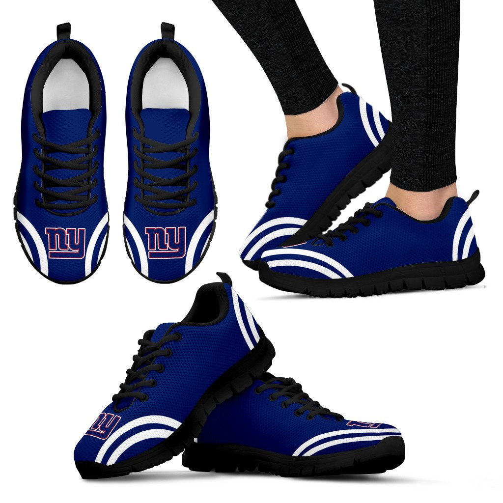 Lovely Curves Stunning Logo Icon New York Giants Sneakers