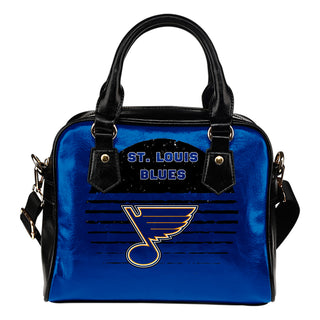 Back Fashion Round Charming St. Louis Blues Shoulder Handbags