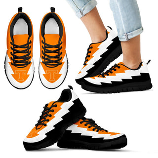 Pretty Tennessee Volunteers Sneakers Jagged Saws Creative Draw