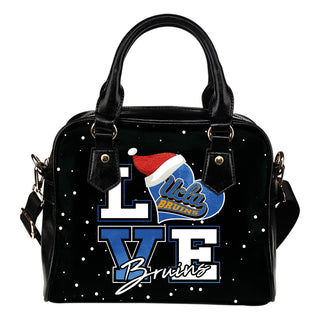 Love Word Christmas Sweet UCLA Bruins Shoulder Handbags