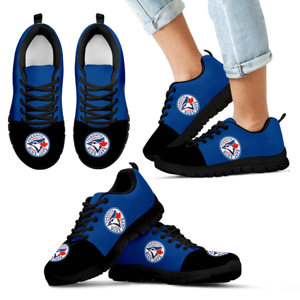 Two Colors Aparted Toronto Blue Jays Sneakers