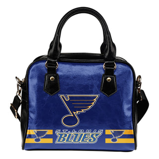 St. Louis Blues For Life Shoulder Handbags