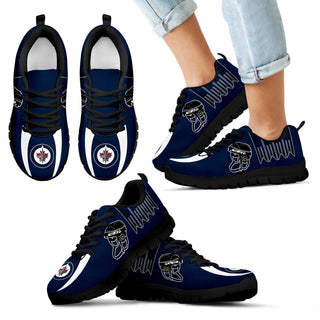 Vintage Four Flags With Streaks Winnipeg Jets Sneakers