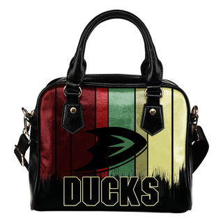 Vintage Silhouette Anaheim Ducks Purse Shoulder Handbag