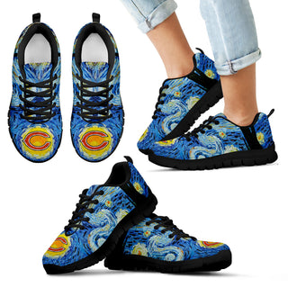 Sky Style Art Nigh Exciting Chicago Bears Sneakers