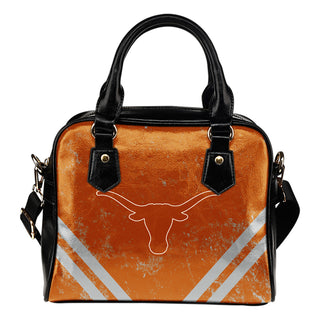 Couple Curves Light Good Logo Texas Longhorns Shoulder Handbags