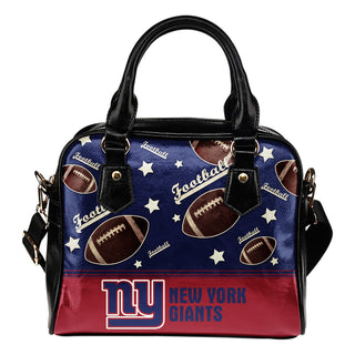 Personalized American Football Awesome New York Giants Shoulder Handbag