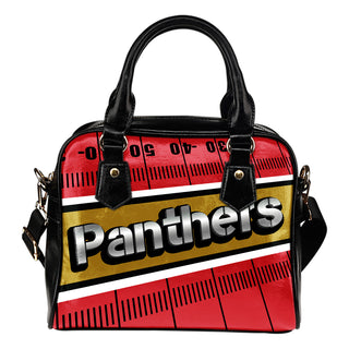 Florida Panthers Silver Name Colorful Shoulder Handbags