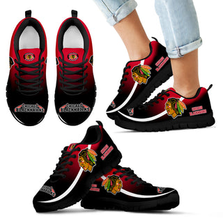 Mystery Straight Line Up Chicago Blackhawks Sneakers