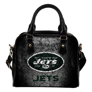 Wall Break New York Jets Shoulder Handbags Women Purse