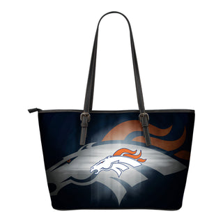 Denver Broncos Light Logo Leather Bags