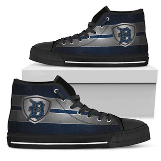 The Shield Detroit Tigers High Top Shoes