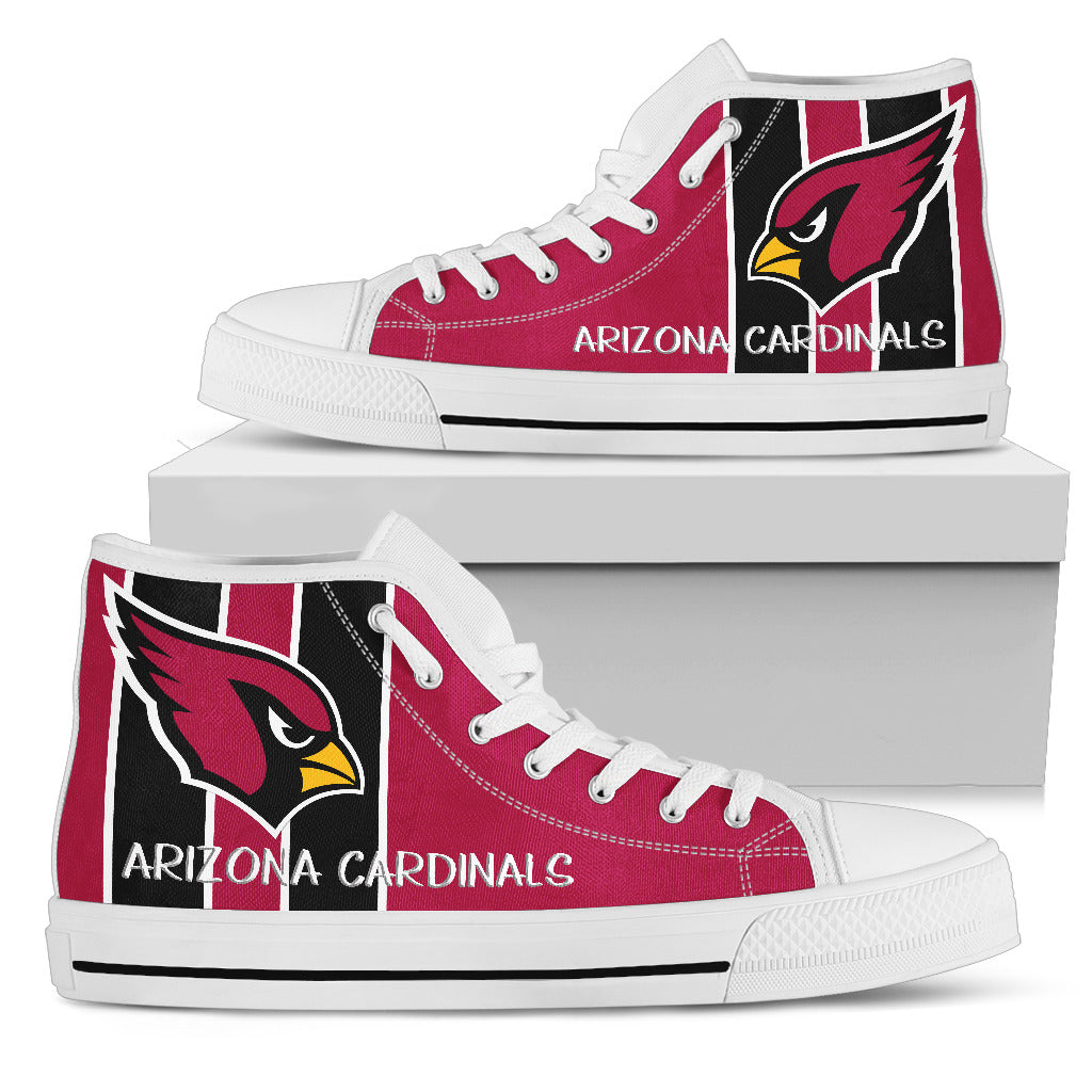 Steaky Trending Fashion Sporty Arizona Cardinals High Top Shoes