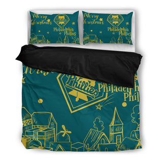 Nice Present Comfortable Christmas Philadelphia Phillies Bedding Sets