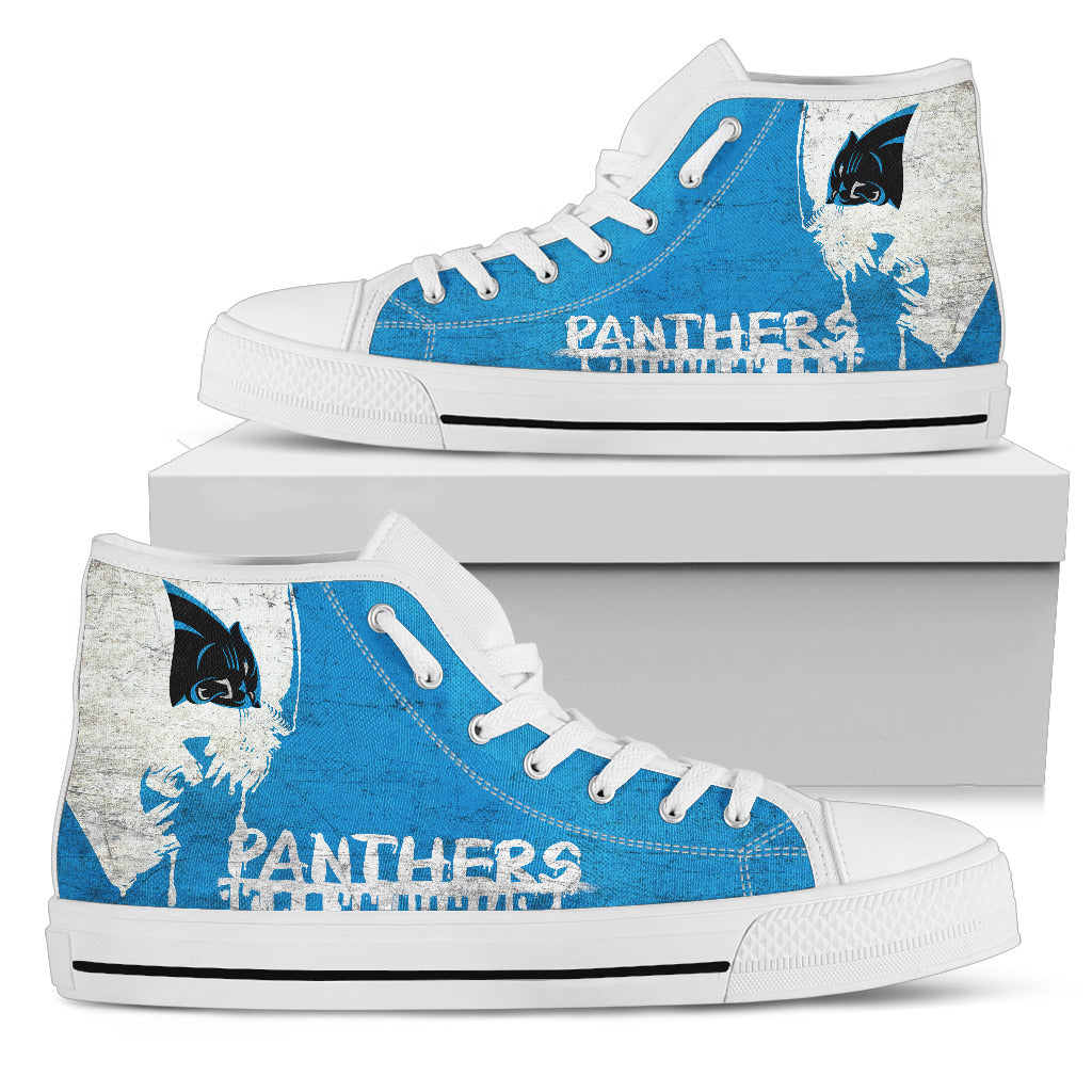 Alien Movie Carolina Panthers High Top Shoes