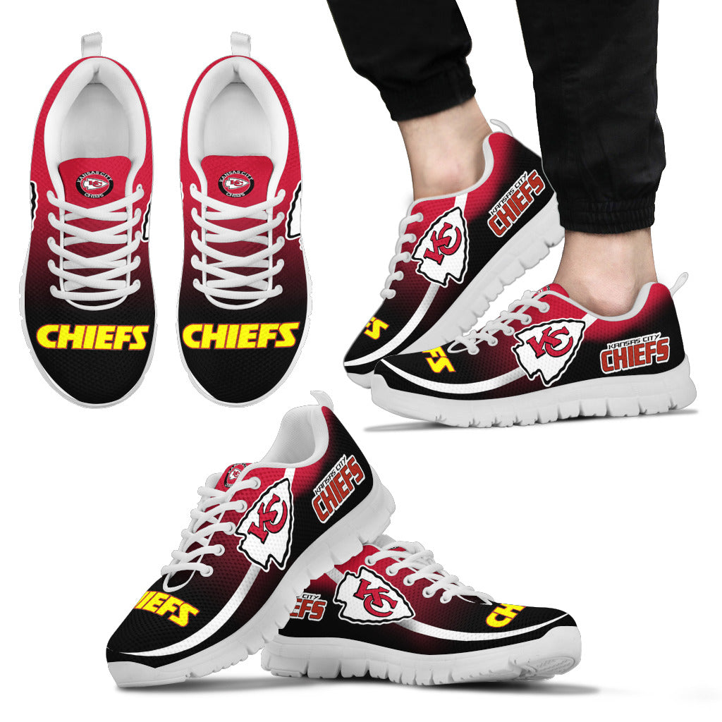 Mystery Straight Line Up Kansas City Chiefs Sneakers