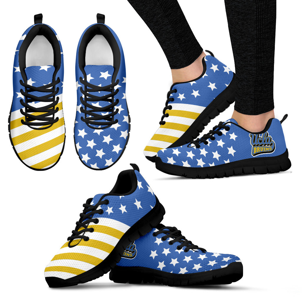 American Flag Full Stars UCLA Bruins Sneakers