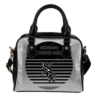 Back Fashion Round Charming Chicago White Sox Shoulder Handbags