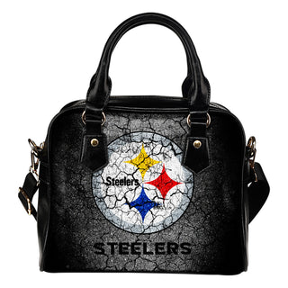 Wall Break Pittsburgh Steelers Shoulder Handbags Women Purse