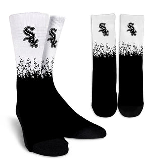 Exquisite Fabulous Pattern Little Pieces Chicago White Sox Crew Socks