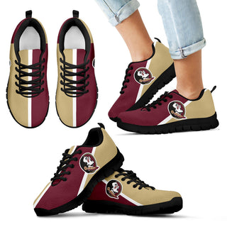 Dynamic Aparted Colours Logo Florida State Seminoles Sneakers