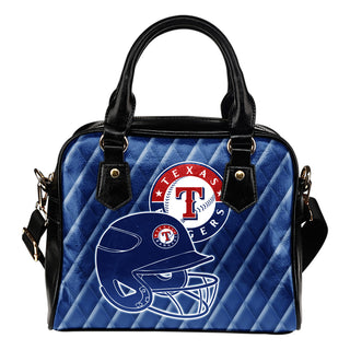 Couple Helmet Enchanting Logo Texas Rangers Shoulder Handbags