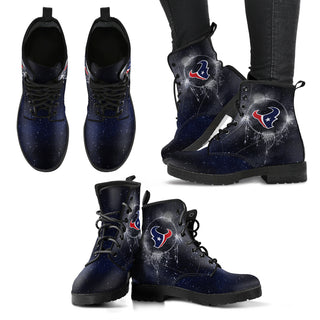 Secret Green Sun And Moon Dreamcatcher Houston Texans Boots
