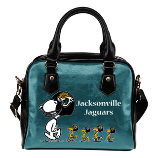 Lovely Animal Team Jacksonville Jaguars Shoulder Handbag
