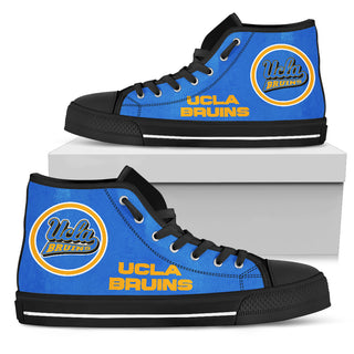 Circle Logo UCLA Bruins High Top Shoes