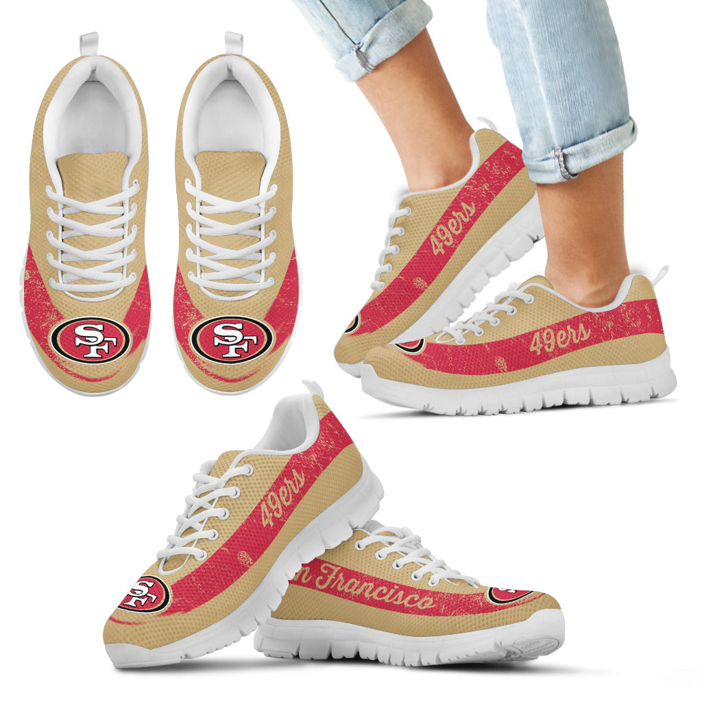 Single Line Logo San Francisco 49ers Sneakers